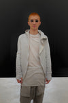 AW22 ZIPPER2 FTT00008 Hooded Jacket Light Gray ZIPPER2 FTT00008 Light Gray 1